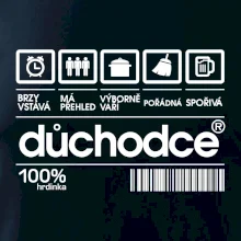 Čárový kód důchodce