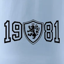Narozeninový motiv - znak - 1981 Narozeninový motiv - znak - 1981