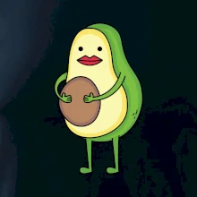 Párové triko - avokádo