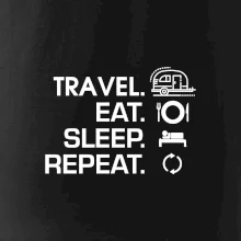 Eat sleep travel - Malý přívěs