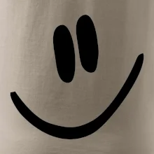 Emoji bez obrysu - usměv