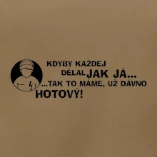 Elektrikář - kdyby každej dělal jak já, tak to máme už dávno hotový