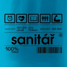 Čárový kód sanitář