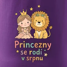 Dětský obrázek - princezny se rodí v srpnu
