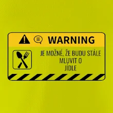 Warning mluvení - Jídlo