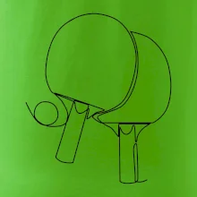 Pálky na stolní tenis jedním tahem