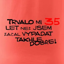 Trvalo mi 35 let než jsem začal vypadat takhle dobře