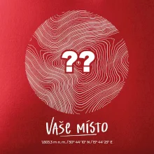 Vaše místo - vrstevnice v kruhu