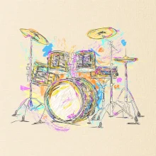 Bicí barevné splash