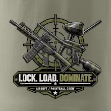 Taktická výzva lock load dominate airsoft