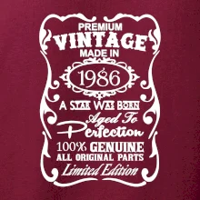 Vintage Etiketa - 1986