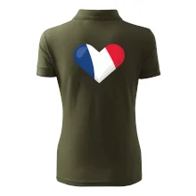 Francouzská vlajka srdce