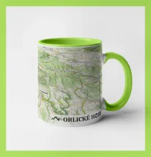 Hrnek - Orlické hory mapa