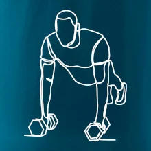 Trenér fitness jedním tahem