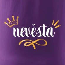 Nevěsta princezna - zlatý potisk