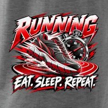 Běžecká bota se stopkami eat sleep repeat