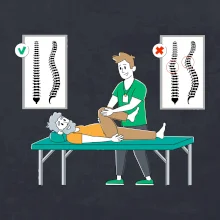 Fyziologické zakřivení páteře