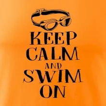 Keep calm and swim on
