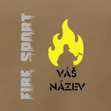 Hasiči - oheň - Váš název - Prso + záda