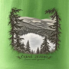 Černé jezero šumava našich vzpomínek