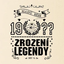 Zrození legendy - pro všechny - vlastní letopočet