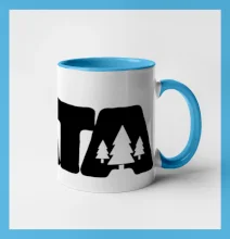 Táta nápis - houbař