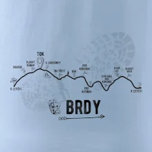 Profil kopců - Brdy