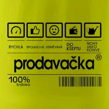 Čárový kód - Prodavačka