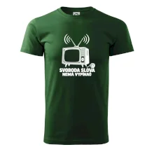 Svoboda slova nemá vypínač retro televize