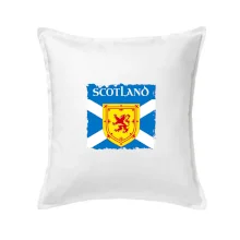 Skotská vlajka s erbem lva