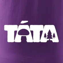 Táta nápis - houbař