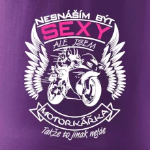 Nesnáším být sexy - motorkářka (motorka)