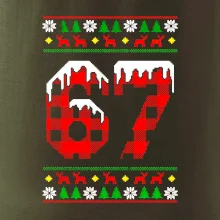 67 vánoční motiv
