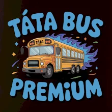 Kreslený Táta bus premium