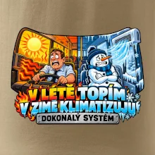 V létě topím v zimě klimatizuju