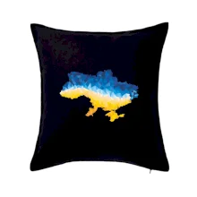 Mapa Ukrajiny polygony