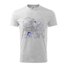 Plzeň mapa s vodními toky