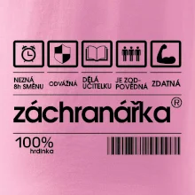 Čárový kód záchranářka