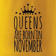 Queens are born in November