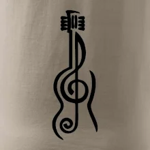 Houslový klíč kytara