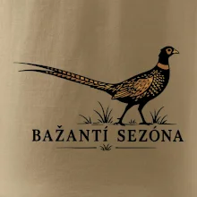Bažantí sezóna jednoduchý bažantí motiv