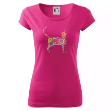 Kočka barevné křivky