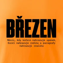 Březen kofein místo spánku