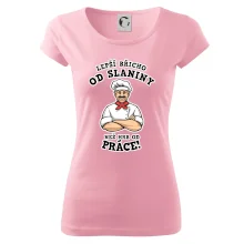 Lepší břicho od slaniny než hrb od práce