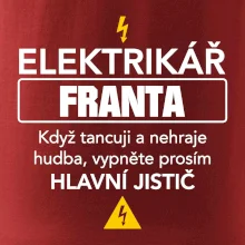 Jméno - Elektrikář - hlavní jistič