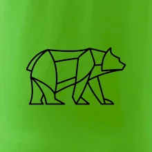 Geometrie lední medvěd chodící