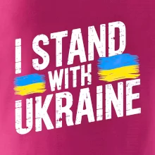I stand with ukraine tiskací nápis