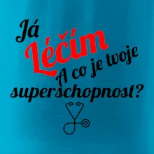 Já léčím - tvoje superschopnost? Šikmý nápis