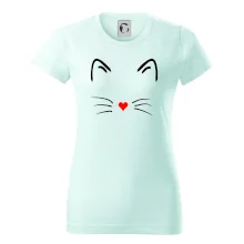 Kočka - srdce místo nosu