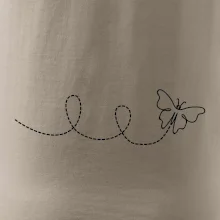 Dráha letu motýla - smyčka